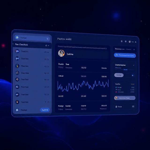 Photon crypto platform interface showing phantom wallet connection for seamless Solana blockchain trading and meme coin transactions.