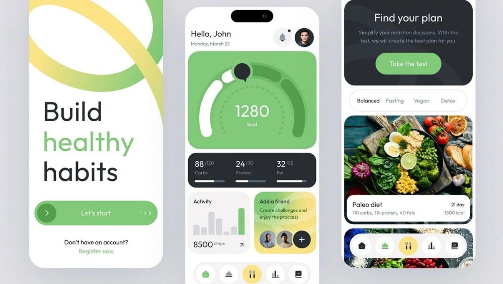 A parent setting up the Apple Health app on an iPhone while a child watches, visually representing the question, "Can I Apply Apple Health for Kid ?