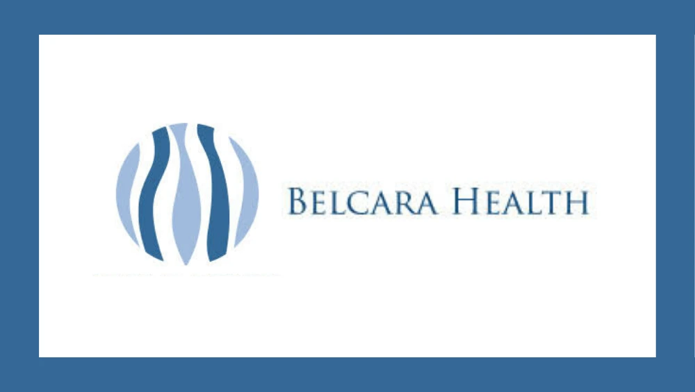 Exterior view of Belcara Health clinic, a modern facility offering cosmetic and wellness services.