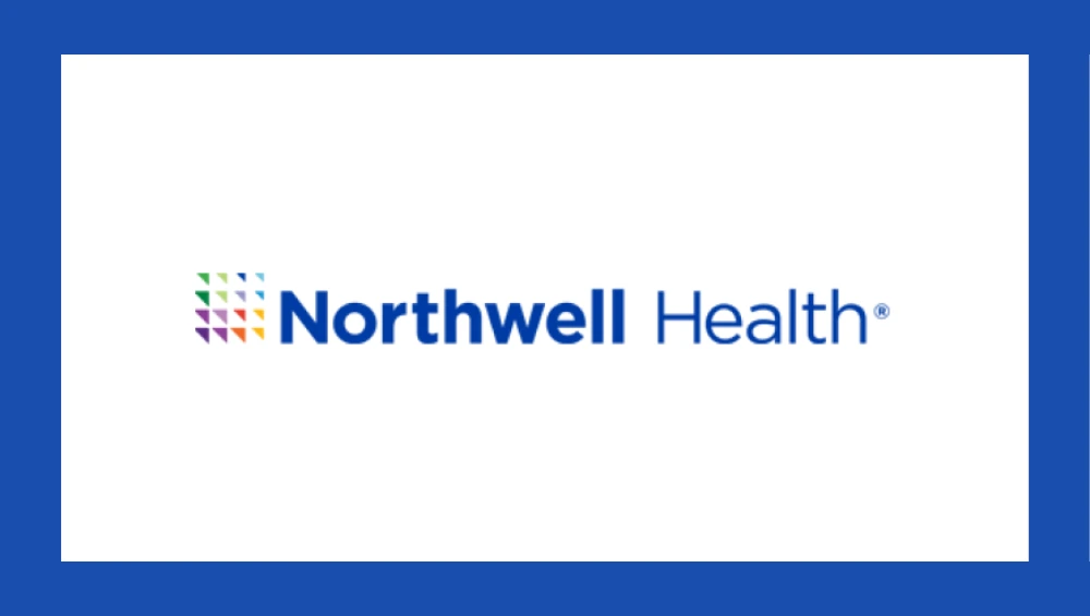 Follow My Health Northwell login screen on a smartphone, allowing patients to access their medical records.