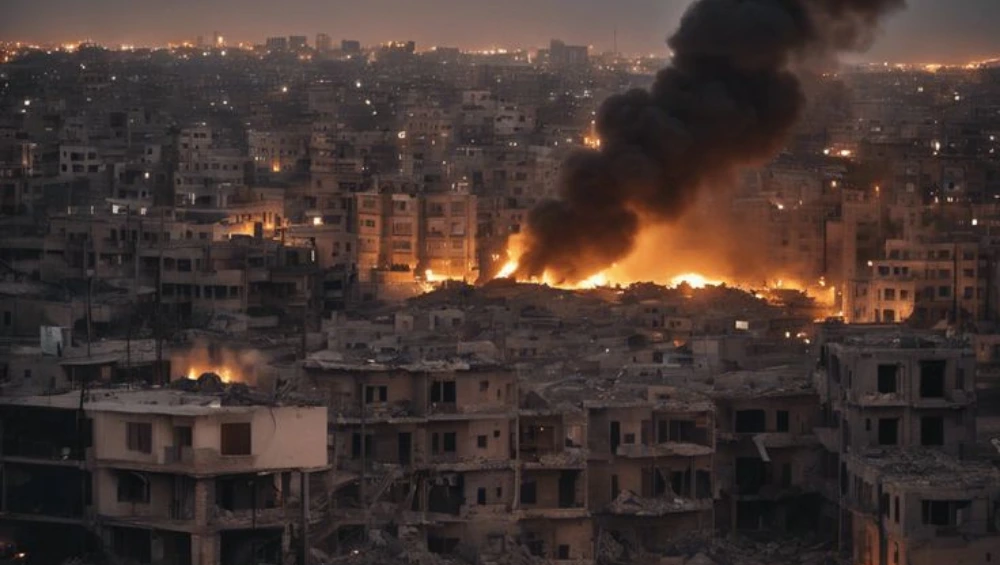 Destroyed buildings and rubble in Gaza city illustrating the Gaza Ceasefire Aftermath.