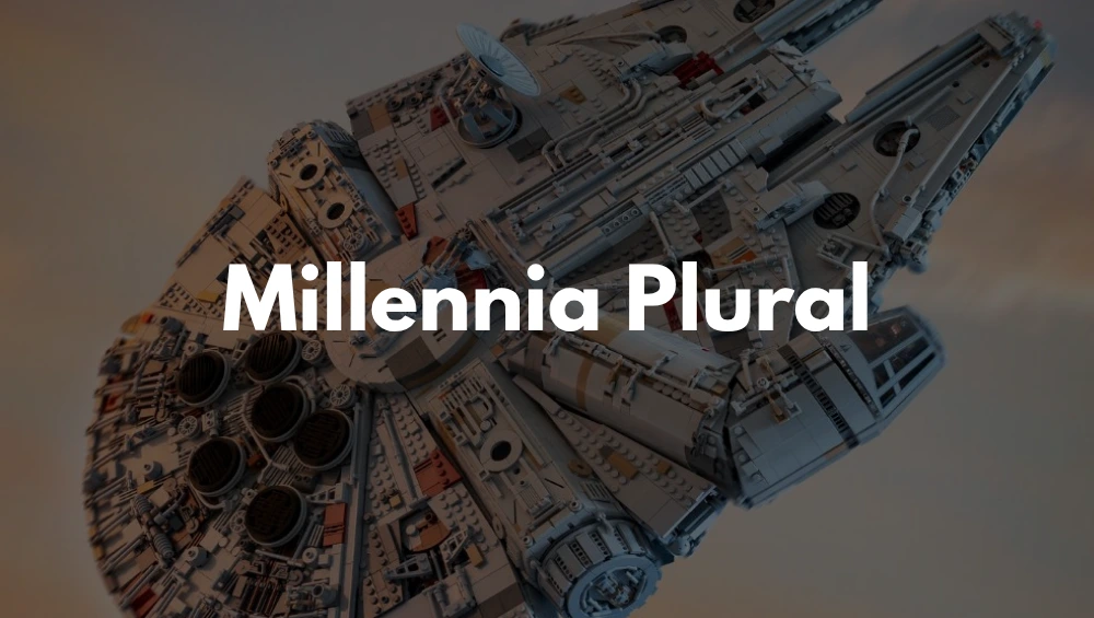 Ancient and modern civilizations symbolizing the concept of millennia plural, representing thousands of years of human history.