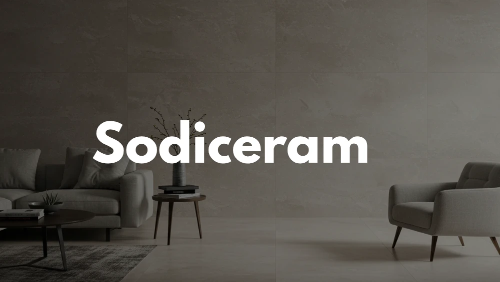 Sodiceram product display featuring modern ceramic designs — highlighting craftsmanship and contemporary style