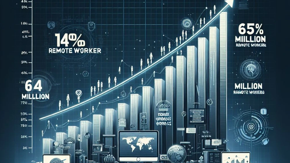 Visual representation of technology shaping the economy, featuring AI, automation, and data analytics transforming global business and financial systems.