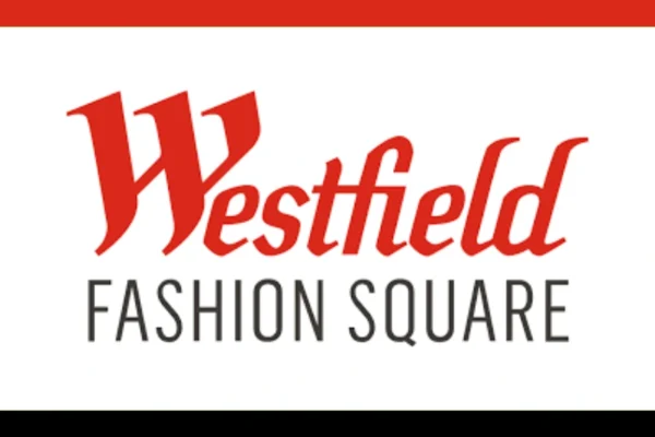 Map view of the Westfield Fashion Square Directory, showing two retail levels with store locations labeled and anchor stores like Macy’s and Bloomingdale’s.