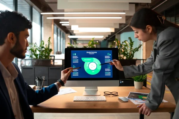 Newtopy platform interface showing dashboard with productivity tools, safety features, and user verification badges